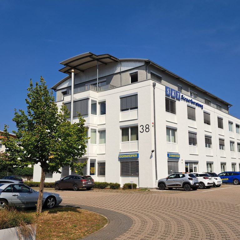 Außenansicht des Gebäudes in der Industriestraße 38 in Bad Kreuznach